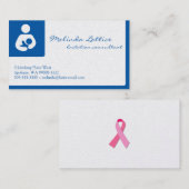Carte De Visite Consultant en lactation (Devant / Derrière)