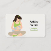 Carte De Visite Consultant en lactation Allaitement (Devant)