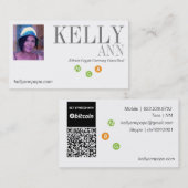 Carte De Visite Consultant en matière de Bitcoin (Devant / Derrière)