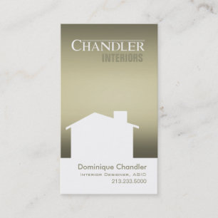 Carte De Visite Consultant en matière de conception de vieux