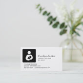 Carte De Visite Consultant en matière de lactation (Debout devant)