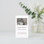 Carte De Visite Consultant en matière de lactation allaitant (Debout devant)