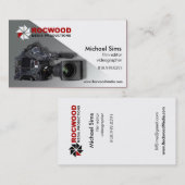 Carte De Visite Consultant en matière "de production de médias", (Devant / Derrière)