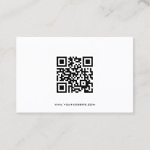 Consultant en matière noir et blanc de code de QR