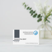 Carte De Visite Consultant en recrutement pour les bandes de colon (Debout devant)