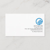 Carte De Visite Consultant en recrutement pour les bandes de colon (Dos)