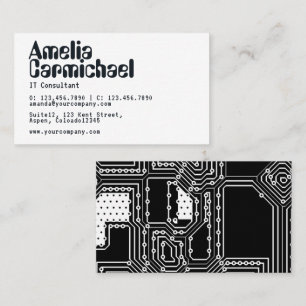 Carte De Visite Consultant en technologies de l'information