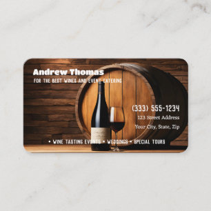 Carte De Visite Consultant en vin