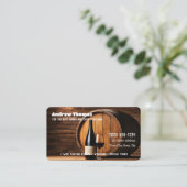 Carte De Visite Consultant en vin (Debout devant)