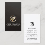 Carte De Visite Consultant financier Financement Financement (Devant / Derrière)