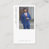 Carte de visite consultant immobilier de domaine p (Devant)