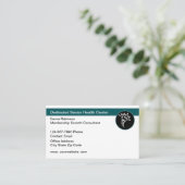 Carte De Visite Consultant principal en croissance des centres de  (Debout devant)