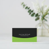 Carte De Visite Consultant professionnel Apple Green (Debout devant)
