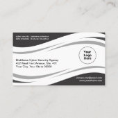 Carte De Visite Consultant professionnel en sécurité informatique (Dos)