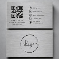 Consultant Stratégique Code QR Métal