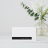 Carte de visite consultant Trend très frais (Debout devant)