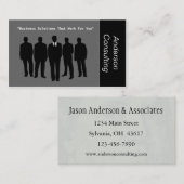 Carte De Visite Consultants professionnels (Devant / Derrière)