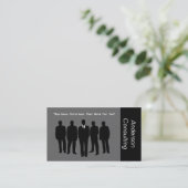 Carte De Visite Consultants professionnels (Debout devant)