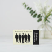 Carte De Visite Consultants professionnels (Debout devant)