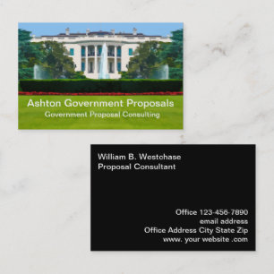 Carte De Visite Consultation de proposition gouvernementale