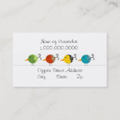 Carte De Visite Consultation des services (Dos)