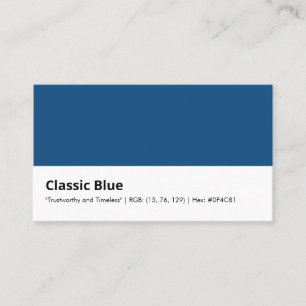 Carte De Visite Consultation en identité de marque Couleur Bleu Cl