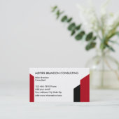 Carte De Visite Consultation moderne (Debout devant)