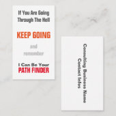 Carte De Visite Consulting (Devant / Derrière)