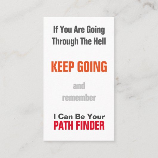 Carte De Visite Consulting (Devant)