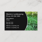Carte De Visite Contact Landscaper professionnel (Devant)
