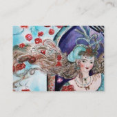 Carte De Visite CONTE DE FÉES TURC Beauté orientale,Mode, Bijoux (Dos)