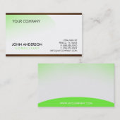 Carte de visite contemporain (Devant / Derrière)