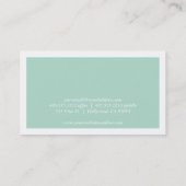 Carte De Visite Contemporain (Dos)