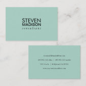 Carte De Visite Contemporain (Devant / Derrière)