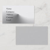 Carte De Visite Contemporain (Devant / Derrière)