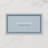 Carte de visite contemporain (Dos)