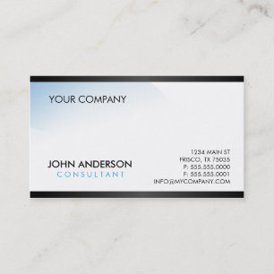 Carte de visite contemporain