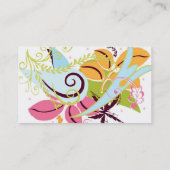 Carte de visite contemporain de conception (Dos)