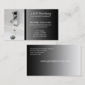 carte de visite contemporain de plomberie de robin (Devant / Derrière)