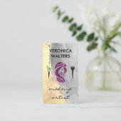 Carte De Visite Contemporain maquillage et cheveux (Debout devant)