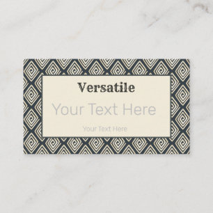Carte De Visite Contemporain polyvalent