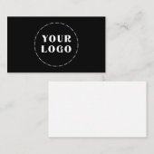 Carte De Visite Contemporain, rationalisé, élégant et personnalisé (Devant / Derrière)