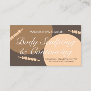 Carte De Visite Contouring Corporel Sculpture Corporelle Massage T