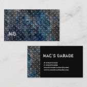 Carte De Visite Contractant de la construction d'Cartes de visite  (Devant / Derrière)