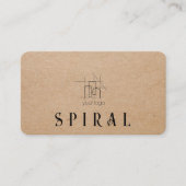 Carte De Visite Contractant de la construction du bâtiment Papier (Devant)