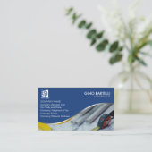 Carte De Visite Contractor Construction Trade Skills (Debout devant)