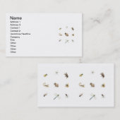 Carte De Visite Contrôle des parasites (Devant / Derrière)