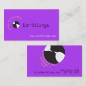 Carte De Visite Conversation terrestre (Devant / Derrière)