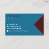 Carte De Visite Cood qr minimaliste (Devant)