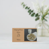 Carte De Visite Cookies aux pépites de chocolat (Debout devant)